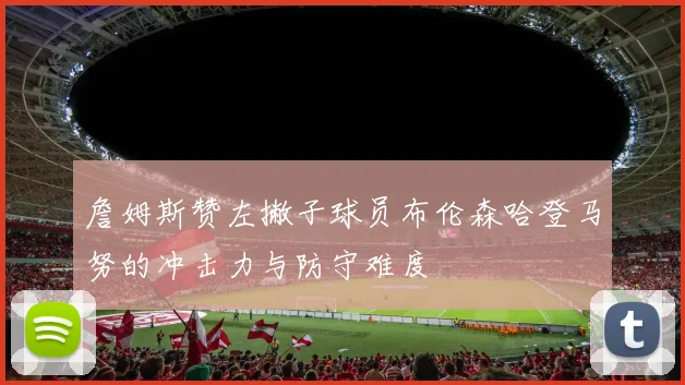 詹姆斯赞左撇子球员布伦森哈登马努的冲击力与防守难度